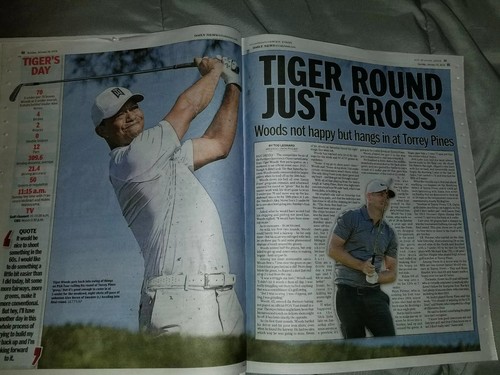New York Daily News 1/28/18 Slimiest Of The Finest Tiger Woods Patriots Giants - Imagen 9 de 12
