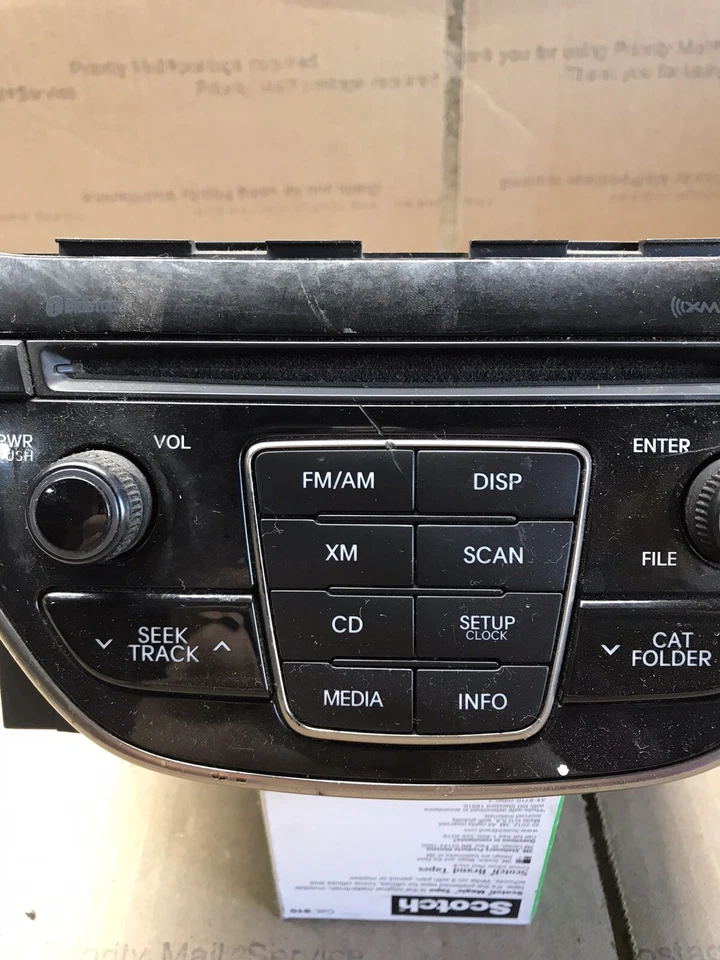 *PROBADO* Reproductor de radio CD Hyundai Genesis 2013-2015 96180-2M117YHG OEM #R387 Foto 3 de 4