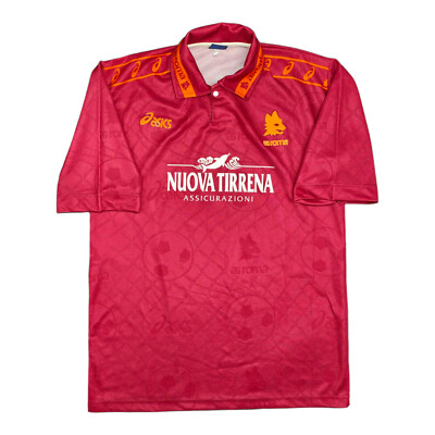 ASローマ1994-95 ユニフォーム MAGLIA as roma asics 1994-95 VINTAGE CALCIO SHIRT JERSEY