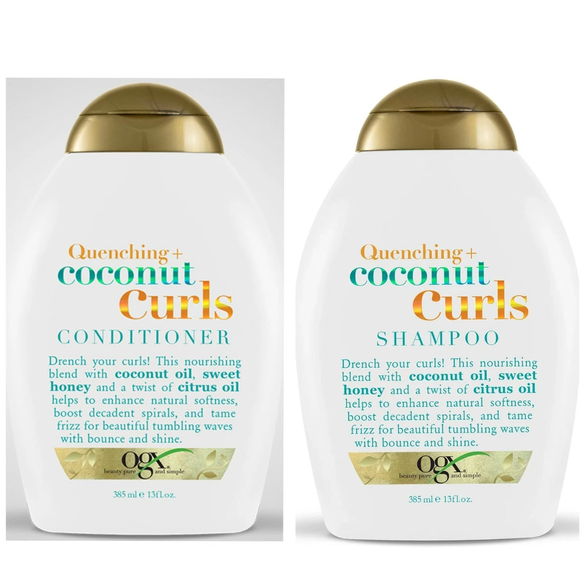 Coconut shampoo cheap and conditioner