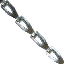  8 10ft Sash Chain .035 Thick 75LBS Load Limit Zinc Plated Fusible Links Dampers