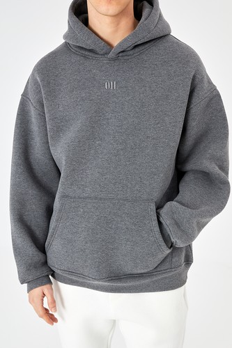 Basic Hoodie Sweatshirt Baumwolle Cotton Unisex - 第 91/93 張圖片