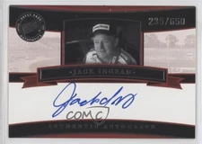 2005 Press Pass Legends Auto Blue Ink /650 Jack Ingram Auto HOF