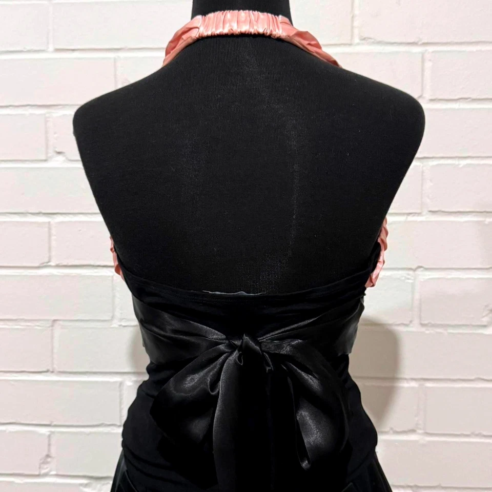 Ultra-Rare Stunning USA Vintage Y2K 'Arden B’ Elegant Halter Neck - image 4 of 4