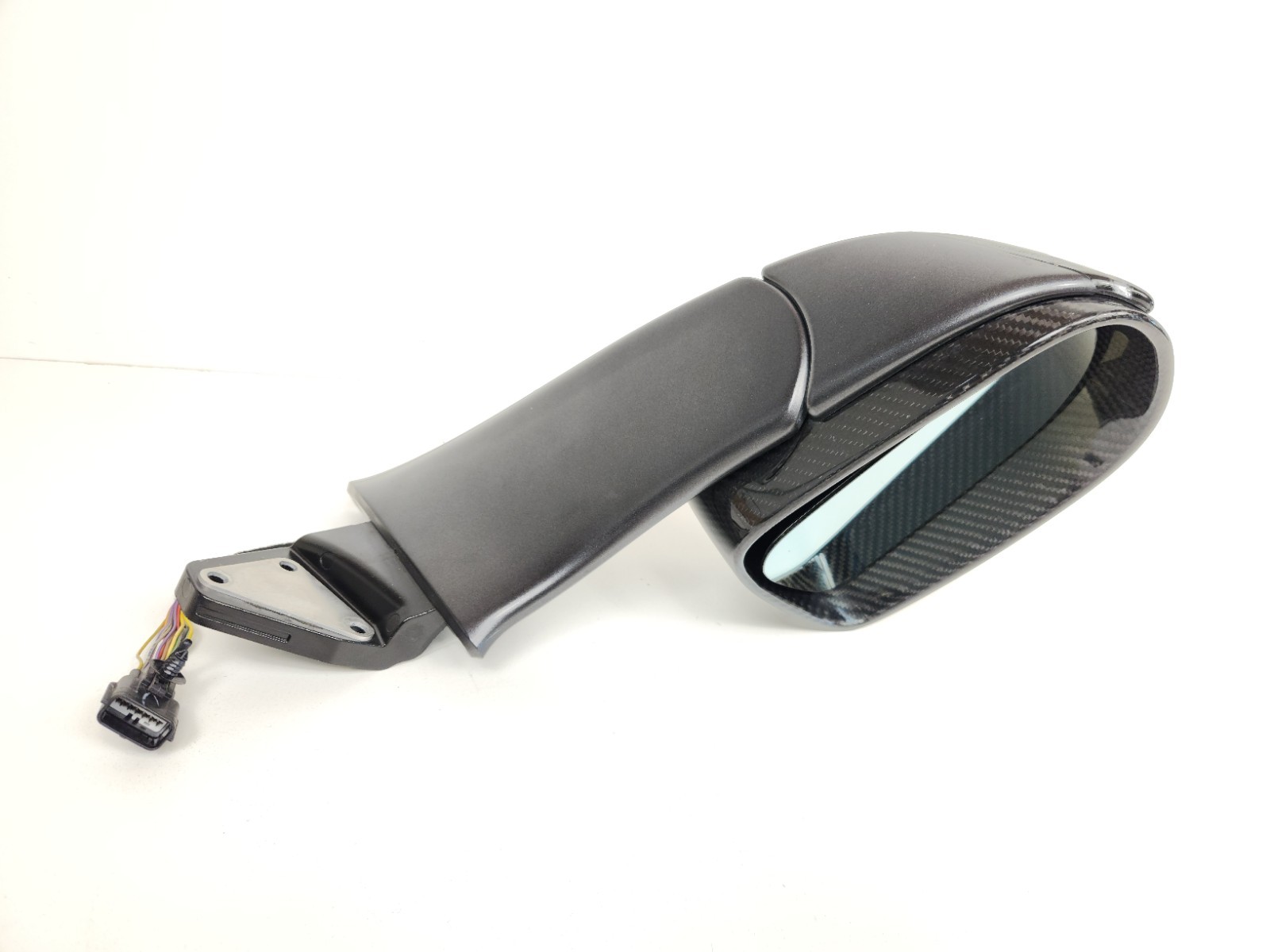 2012-2014 MCLAREN MP4-12C LEFT DRIVER SIDE CARBON FIBER MIRROR OEM 11A6071CP