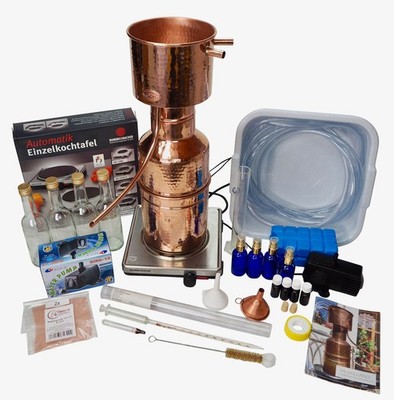 CopperGarden Destille LEONARDO 3 Liter | SORGENFREI SET | Meldefrei Schweiz