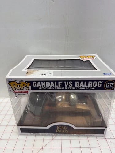 Funko Pop! Lord of the Rings Balrog vs Gandalf #1275 Damaged PKG #T2