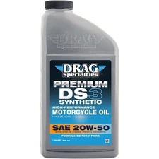 Drag Specialties DS3 Premium Full Synthetic 20w50 Motor Oil - 3601-0775