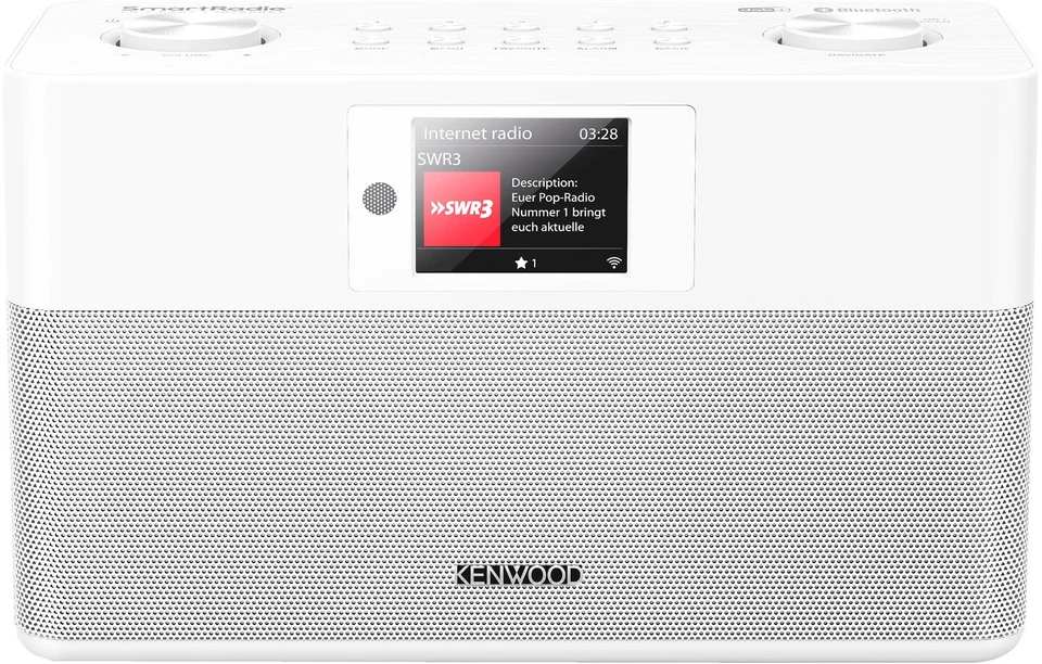 KENWOOD CR-ST100S-W Internetradio, DAB+, FM, Internet Radio, Bluetooth, Weiß