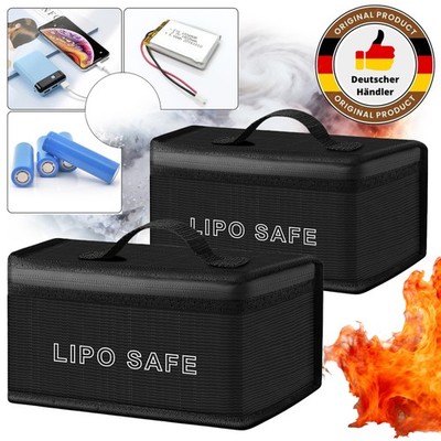 Lipo Akku Tasche Feuerfest Explosionsgeschützte Akku Tasche Feuerfeste Explosion