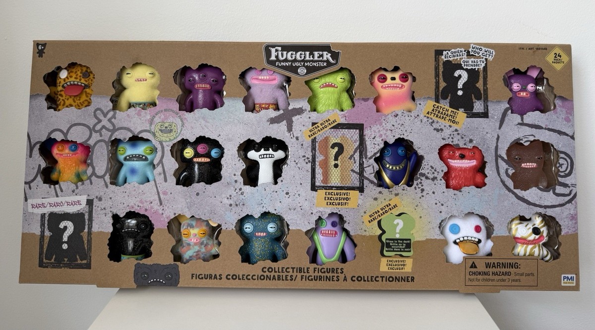 Fuggler Funny Ugly Monster 24 Pack Mini Figures Set Costco