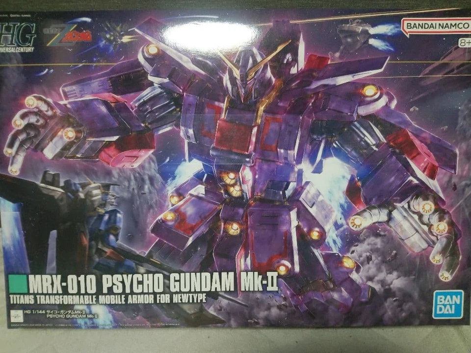 Bare-Gumi Psycho Gundam Mk-II HG Model Kit, nessuna parte mancante, taglio... - Immagine 2 di 4