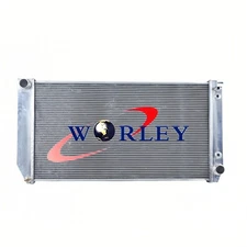 5-ROW Aluminum Radiator for 1994-2000 Chevy C/K Truck C1500 C2500 6.5L V8 Diesel