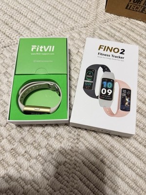 FITVII FINO 2 Slim Fitness Tracker, Smart Watch with Blood Oxygen, Sleep Monitor