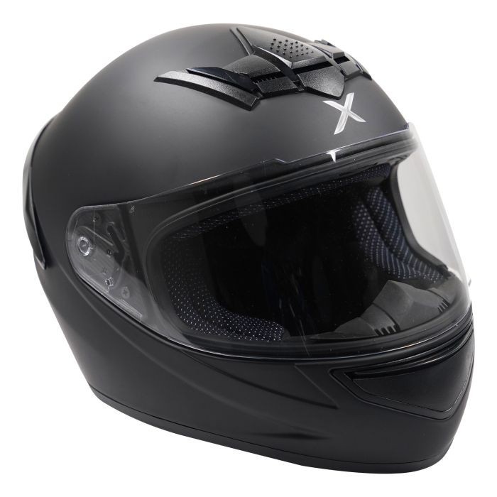 AXOR MOTORCYCLE HELMET FULL FACE - RAGE - MATT BLACK - M