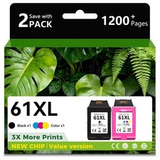 61XL 61 XL Ink Printer Cartridge For HP ENVY 4500 4501 4502 4504 5530 5531 5535
