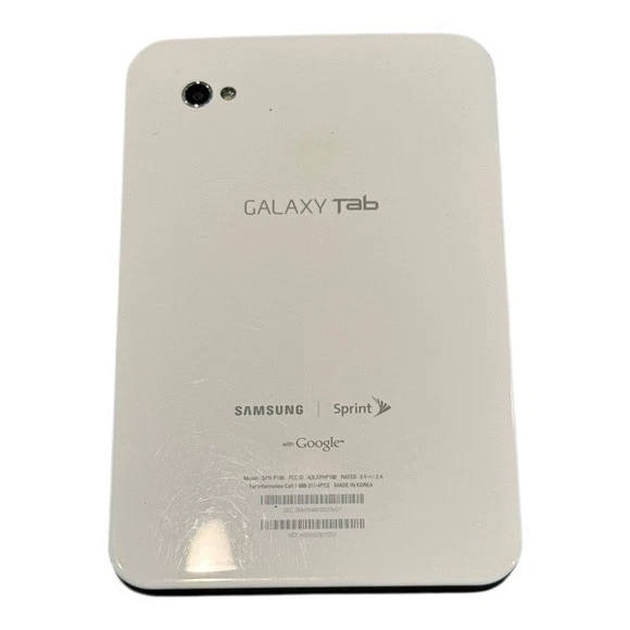 Samsung Galaxy Tab SPH-P100 Sprint Touchscreen Tablet - Image 2 of 3