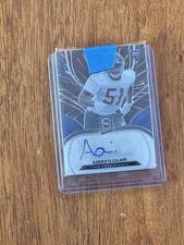Azeez Ojulari signed rookie numbered to 60 ungraded card