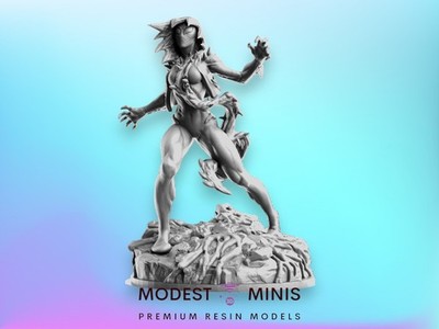 Parasite Stacy - 32mm - 40mm Mini | Crisis Protocol Proxy | C27