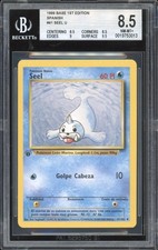 1999 Pokemon SPANISH 1st Edition Base Set Soul 41/102 BGS 8.5 NM-MT +