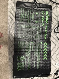 BN-LINK Heat Mat & Digital Thermostat Waterproof Adjustable 10x20.75 in