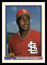 Bernard Gilkey 1991 Bowman #408 St. Louis Cardinals BASEBALL *082