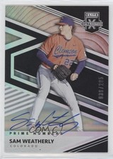 2020 Elite Extra Edition Prime Numbers A Signatures /205 Sam Weatherly Auto 0f2i