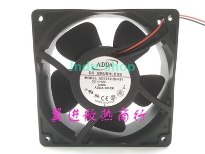 12cm 12038 AD1212HS-F51 12V 0.50A Gale Volume Cooling Fan