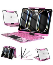 Wireless Keyboard Case for iPad Pro 13" M5/M4, iPad Pro 13" M4/M5 pink