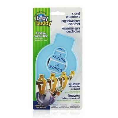 Baby Buddy Size-It Closet Organizers, Baby Nursery Clothes Closet Dividers