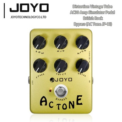 JOYO AC Tone Vintage Tube Amplifier Effects Pedal Analog British Rock Distortion