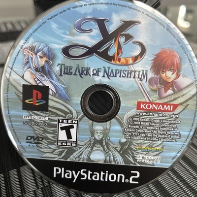 YS The Ark of Napishtim Sony PlayStation 2 Video Game Konami YS The Ark of Napishtim Sony PlayStation 2 Video Game Konami