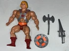 Vintage 1981 Mattel MOTU Masters of the Universe He Man Action Figure Set Shield