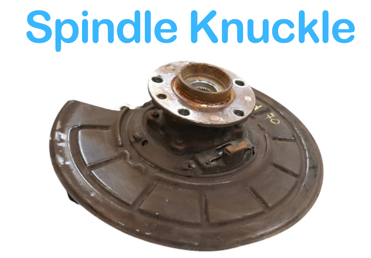 14-17 Maserati Quattroporte Rear Left Driver Side Spindle Knuckle Hub Oem