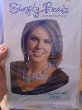 Annie's Simply Beads Jewelry Kit of The Month Mystic BD036 Turquoise/Silver New
