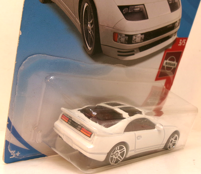 2019 HOT WHEELS 1:64 HW NISSAN 3/5 WHITE NISSAN 300ZX TWIN TURBO