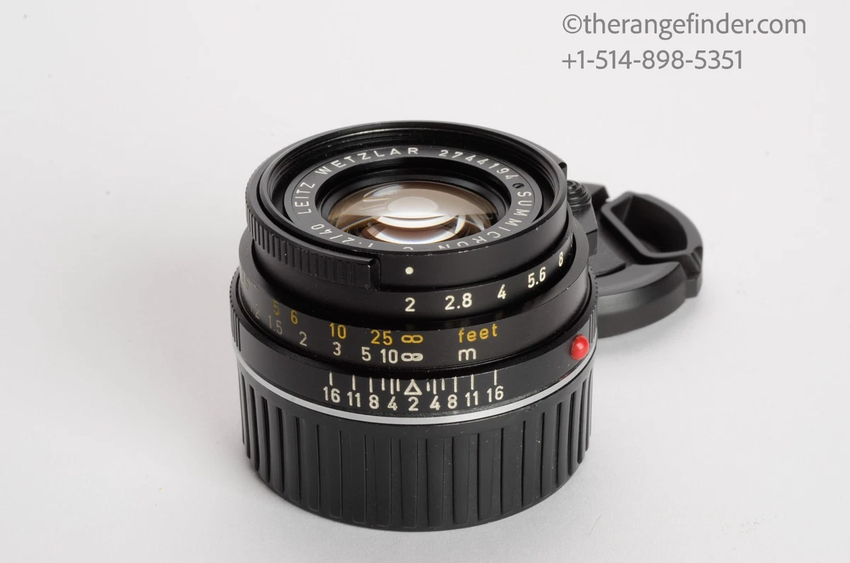 Leica f/2 Camera Lenses 40mm Focal for sale | eBay