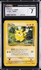 1999 POKEMON JUNGLE #60/64 PIKACHU CGC 7