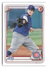 2020 Bowman Draft Luke Little #BD-105 Chicago Cubs