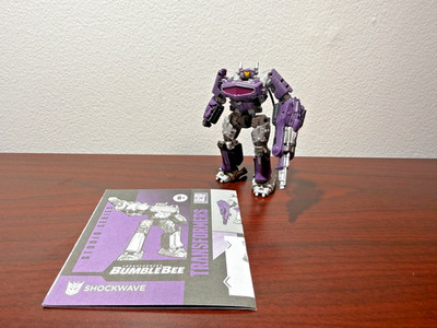 Transformers Studio Series Core Class Shockwave Bumblebee Movie Complete