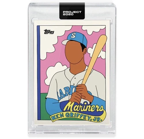 Ken Griffey Jr. Topps Project 2020 Card #201 by Fucci Print Run of 3555 Mariners