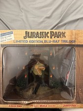 Jurassic Park Ultimate Trilogy Limited Edition Blu-ray Box Set With Statue