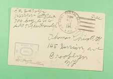 DR WHO 1942 WWII CENSORED APO 929 PORT MORESBY FREE FRANK TO USA R07584