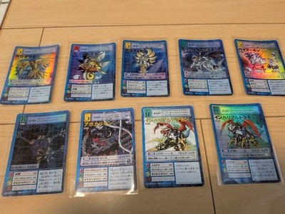 Bandai Imperialdramon Digimon Card Set 9 Old Back Vintage Authentic Rare
