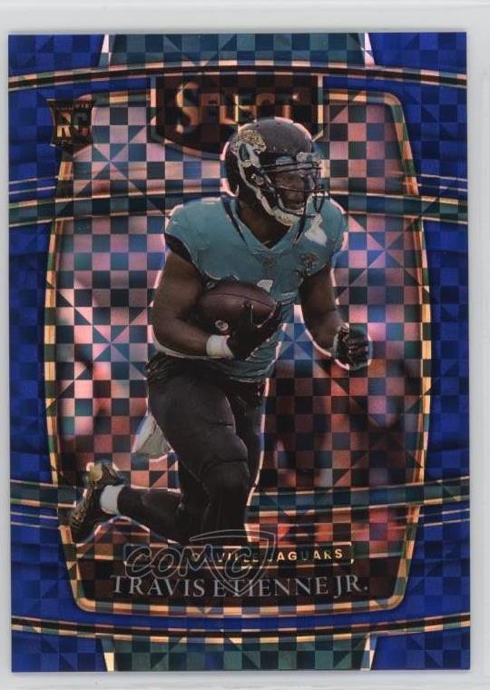 2021 Panini Select Concourse Blue Prizm 26/199 Travis Etienne Jr #54 0gl9