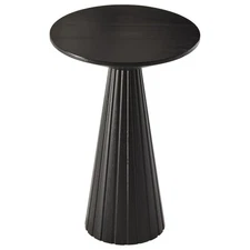 COZAYH Pedestal Drink Round Martini Table for Living Rooms or Bedrooms(Open Box)