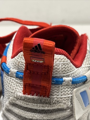 Adidas Kids 13k Lillard LEGO “Bye Bye” Red White Green Blue Yellow Sneakers - Picture 6 of 15