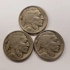 1926 P D S 5c Indian Head Buffalo Nickel - Mint Mark Set - U1109