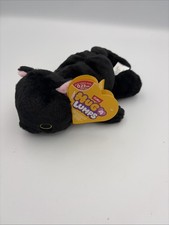 Hug-A-Lumps by Zuru LUNA BLACK CAT Mini Baby Weighted Plush 7"  0.5 Lbs NWT