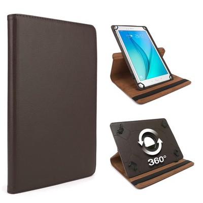 Universal Smart Cover für Blackview Oscal Pad 8 braun Schutz Hülle Tasche